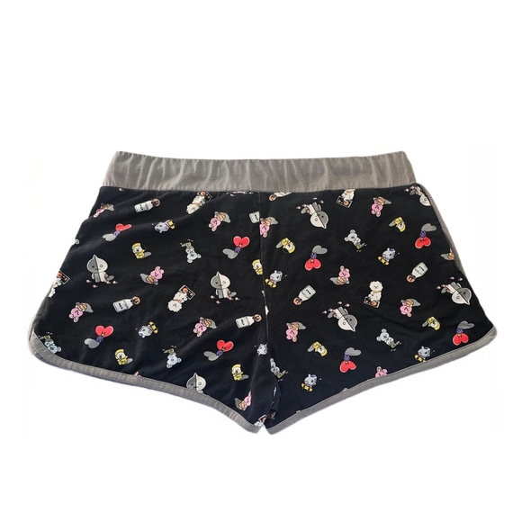 BT21 BTS Character Graphic Juniors Shorts - Picture 3 of 10